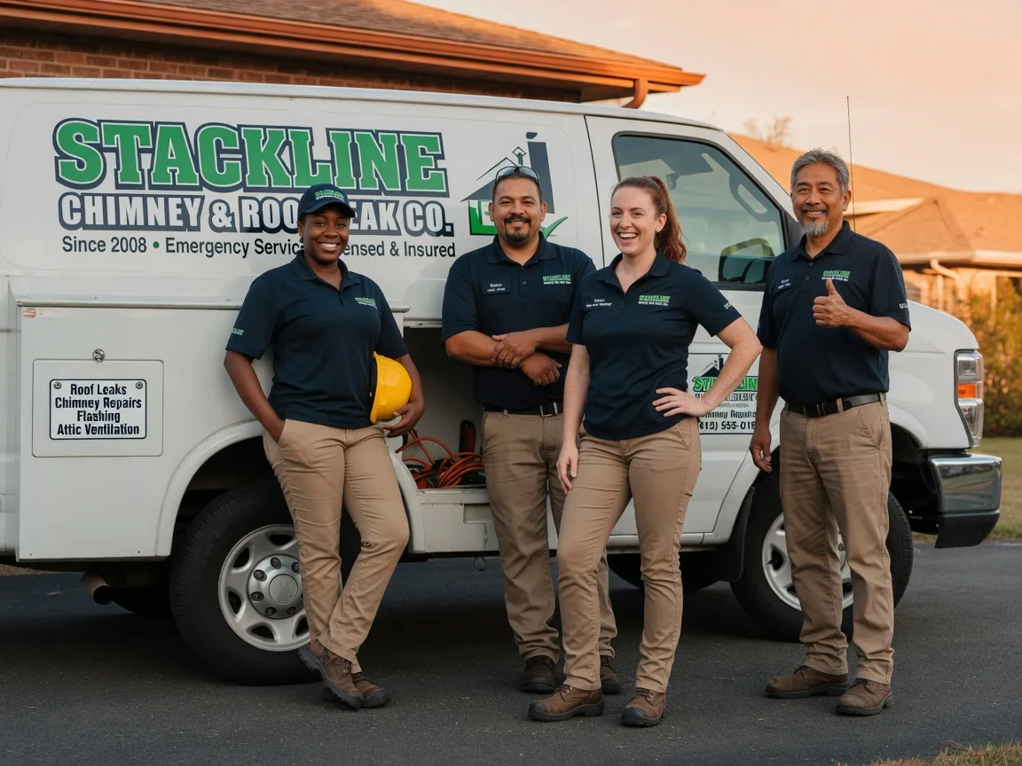 Chimney flashing repair company in Eckley, CO